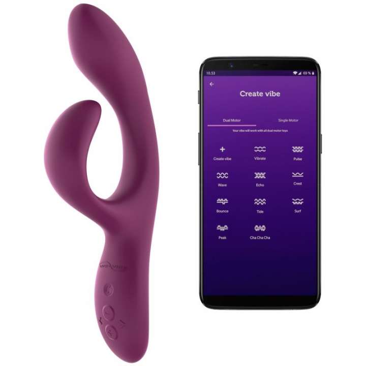 Priser på We-Vibe Nova 2 Rabbit Vibrator