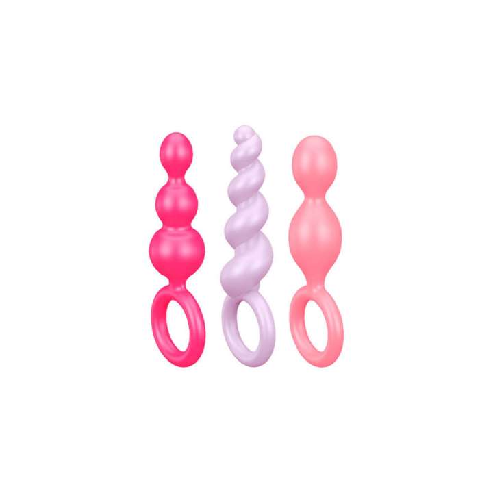 Priser på Satisfyer Booty Call Buttplug Sæt - Pink