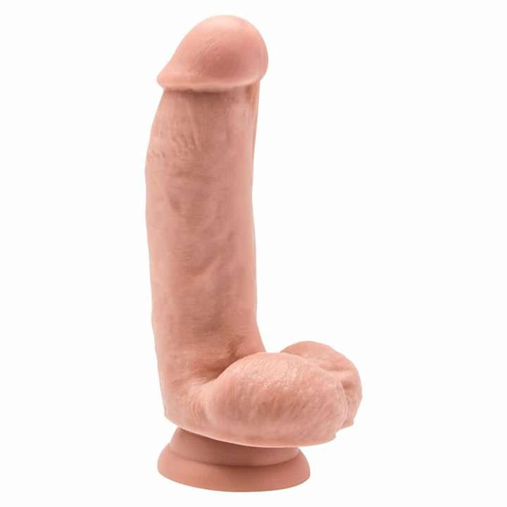 Priser på Toy Joy Get Real Dildo med Kugler 15 cm