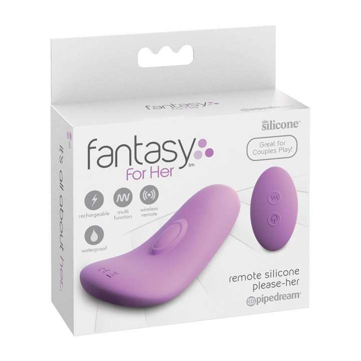 Priser på Fantasy For Her Please-Her Klitorisvibrator Fjernbetjent