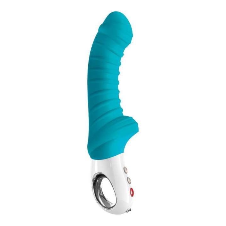 Priser på Fun Factory Tiger G5 Dildo Vibrator - Blå