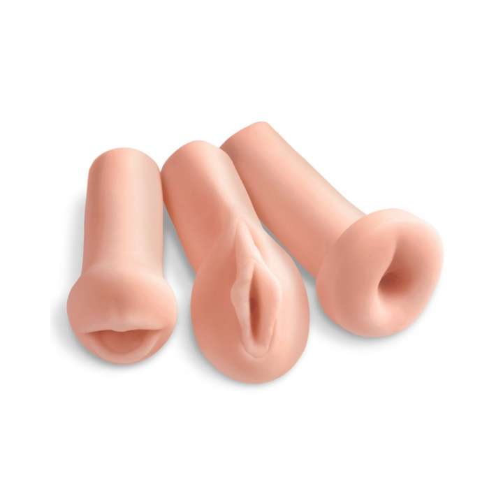 Priser på Pipedream Extreme All 3 Holes - Pocket Pussy Sæt